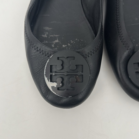 Tory Burch Black Flats - Picture 2 of 4